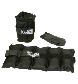 GOFIT ADJUSTABLE ANKLE WEIGHTS (10lb PAIR)